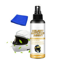 Anti-Fog Spray for Helmet Visor Long-Lasting Cleaner | 100ml Clear Vision Spray for Glasses Goggles Windshields Mirrors Motorcycle Ski Snorkel Outdoor