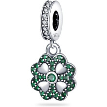 (PAC133) 925 Sterling Silver Charm Pendant for Bracelet Women, Pandach Beads Fit European Bracelets Necklace, Gift for Women Girls