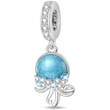 (0PAC1131) 925 Sterling Silver Charm Pendant for Bracelet Women, Pandach Beads Fit European Bracelets Necklace, Gift for Women Girls