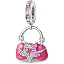 (0PAC1189) 925 Sterling Silver Charm Pendant for Bracelet Women, Pandach Beads Fit European Bracelets Necklace, Gift for Women Girls