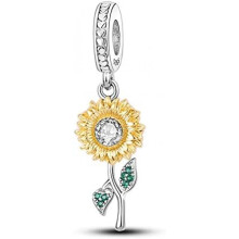(KJC183) 925 Sterling Silver Charm Pendant for Bracelet Women, Pandach Beads Fit European Bracelets Necklace, Gift for Women Girls