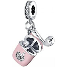 (Zylinder-Anhänger) 925 Sterling Silver Charm Pendant for Bracelet Women, Pandach Beads Fit European Bracelets Necklace, Gift for Women Girls