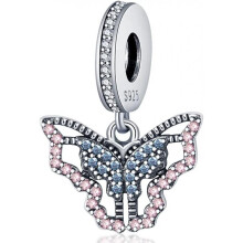 (PAC1044) 925 Sterling Silver Charm Pendant for Bracelet Women, Pandach Beads Fit European Bracelets Necklace, Gift for Women Girls