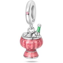 (0PAC1323) 925 Sterling Silver Charm Pendant for Bracelet Women, Pandach Beads Fit European Bracelets Necklace, Gift for Women Girls