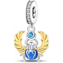 (0PAC999) 925 Sterling Silver Charm Pendant for Bracelet Women, Pandach Beads Fit European Bracelets Necklace, Gift for Women Girls
