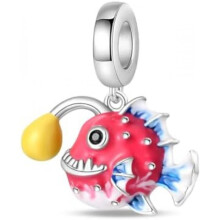 (0PAC1110) 925 Sterling Silver Charm Pendant for Bracelet Women, Pandach Beads Fit European Bracelets Necklace, Gift for Women Girls
