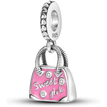 (0KJC120) 925 Sterling Silver Charm Pendant for Bracelet Women, Pandach Beads Fit European Bracelets Necklace, Gift for Women Girls