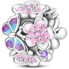 (0PAC1644) 925 Sterling Silver Charm Pendant for Bracelet Women, Pandach Beads Fit European Bracelets Necklace, Gift for Women Girls