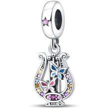(0PAC805) 925 Sterling Silver Charm Pendant for Bracelet Women, Pandach Beads Fit European Bracelets Necklace, Gift for Women Girls
