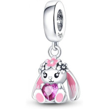 (0PAC400) 925 Sterling Silver Charm Pendant for Bracelet Women, Pandach Beads Fit European Bracelets Necklace, Gift for Women Girls