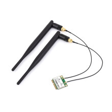 2X Tarjeta de Red Inalámbrica RTL8852BE Wifi 6, Adaptador de Red Inalámbrico de Doble Banda Gigabit, 5.2, Estándar 802.11AX