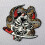 Hannya Oni Mask Embroidered Patch Iron On or Sew On 3