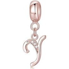 (Letter-239-Y) Jokmeo 925 Sterling Silver Letter A-Z Charm Beads Compatible with Pandora Bracelets Necklaces for Women Girls ZM4
