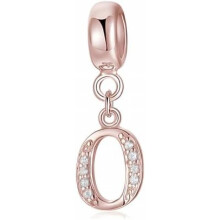 (Letter-239-O) Jokmeo 925 Sterling Silver Letter A-Z Charm Beads Compatible with Pandora Bracelets Necklaces for Women Girls ZM4