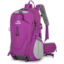 (Rot) Amythe 33L Large Capacity School Backpack Lightweight Hiking Travel Daypack Waterproof Breathable Blue