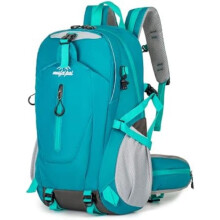 (Blau) Amythe 33L Large Capacity School Backpack Lightweight Hiking Travel Daypack Waterproof Breathable Blue