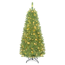 Pre-lit Christmas Tree 300 Branch Tips Home Party Holiday