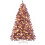 Costway Artificial Xmas Tree Hinged Christmas Tree w/688 Branch Tips-Purple 1