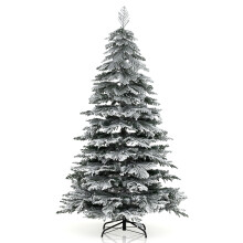 Artificial Christmas Tree Hinged Holiday Tree w/ Lush Branch Tips