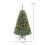 Costway Pre-Lit Hinged Christmas Tree with 296 Dense Branch Tips 3