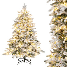 Artificial Xmas Tree Flocked Christmas Tree with 1415 Branch Tips