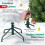 Costway Pre-lit Christmas Tree 300 Branch Tips Home Party Holiday 6