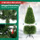 Costway Pre-lit Christmas Tree 300 Branch Tips Home Party Holiday 5
