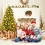 Costway Pre-Lit Artificial Christmas Tree Xmas Tree Lighting Modes LED Lights 5
