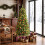 Costway Pre-lit Christmas Tree 300 Branch Tips Home Party Holiday 10