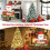 Costway Artificial Xmas Tree Flocked Christmas Tree with Pine Needles 8