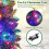 Costway Pre-Lit Artificial Christmas Tree Hinged Pencil Xmas Tree 9