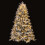 Costway 180 cm Artificial Christmas Tree Pre-lit Hinged Xmas Tree 2