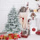 Costway Artificial Xmas Tree Flocked Christmas Tree with 1415 Branch Tips 4