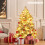Costway Artificial Xmas Tree Flocked Christmas Tree with 1415 Branch Tips 5