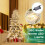 Costway Artificial Christmas Tree Flocked Xmas Tree w/820 PVC Branch Tips 6