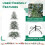 Costway Artificial Christmas Tree Flocked Xmas Tree w/820 PVC Branch Tips 7
