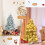 Costway Artificial Xmas Tree Flocked Christmas Tree with 1415 Branch Tips 8