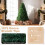 Costway Pre-lit Christmas Tree Artificial Xmas Tree with 1072 Branch Tips 6