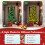 Costway Pre-Lit Artificial Christmas Tree Hinged Christmas Tree 5