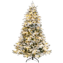Artificial Xmas Tree Flocked Christmas Tree with 1415 Branch Tips