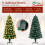 Costway 150 cm Fiber Optic Christmas Tree Artificial Pre-lit Xmas Tree 8