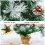 Costway Snow Flocked Pine Artificial Christmas Tree Pine Cone Xmas Decoration 9