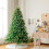 Costway Hinged Life-Like Christmas Tree W/ 450 LED Lights 6
