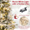 Costway Artificial Xmas Tree Flocked Christmas Tree with 1415 Branch Tips 6