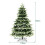 Costway Artificial Hinged Xmas Tree with 350 LED Lights 4