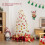 Costway Pre-Lit Artificial Christmas Tree Fiber Optic Xmas Tree 4