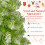 Costway Whimsical Christmas Tree Bendable Artificial Xmas Tree-Lime Green 8