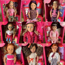 (sydney) Doll with Blinking Eyes and Long Hair, Outfit Set, for Girls, TikTok Viral Toy, Birthday Gift