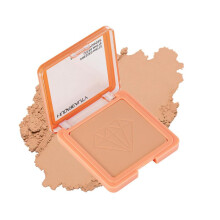 (#2) Pressed Matte Ultra Foundation Powder, Long-Lasting Oil-Control Setting Powder, Lightweight Buildable Coverage for All Skin Types
