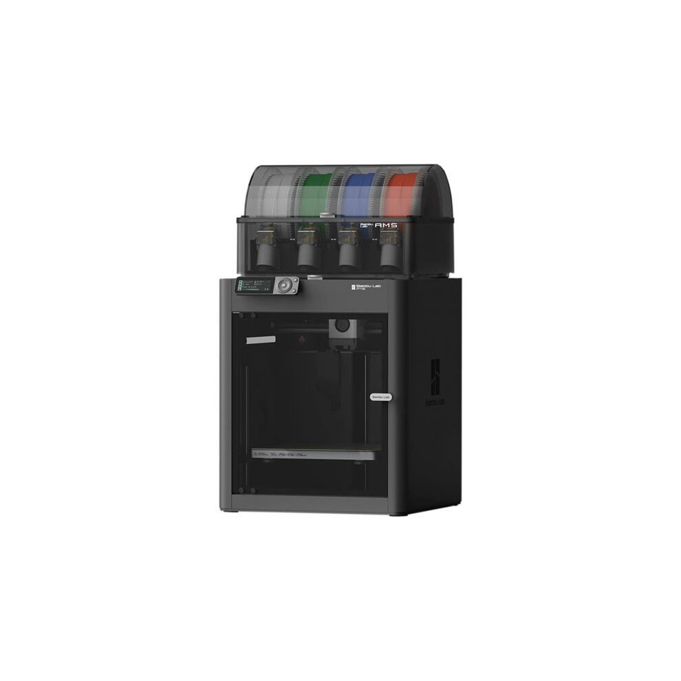 Bambu Lab P1S Combo (256 x 256 x 256 mm), 3D Drucker, Schwarz - Image 7